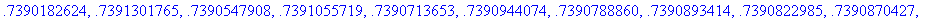 1., .5403023059, .8575532158, .6542897905, .7934803...
