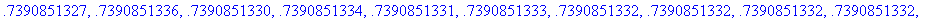 1., .5403023059, .8575532158, .6542897905, .7934803...