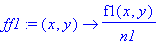 ff1 := proc (x, y) options operator, arrow; f1(x,y)...