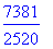 7381/2520
